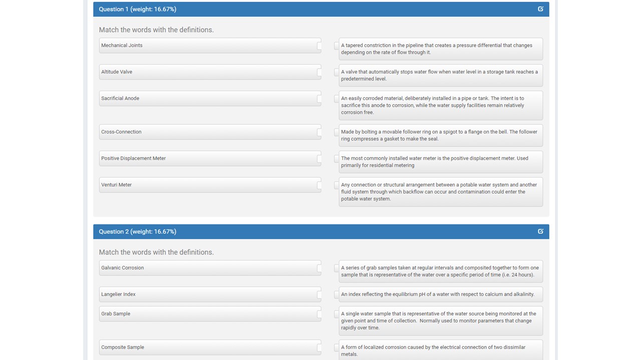 Free Distribution Study Tools Drag and Drop