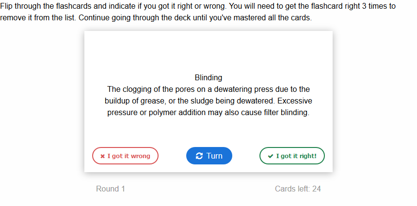 Wastewater Flashcards