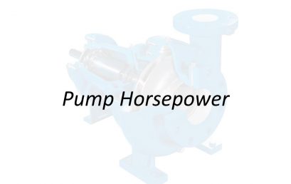 Applied Hydraulics | Pump Horsepower