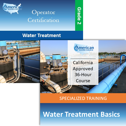 California Grade T2 Water Treatment Operator License Upgrade