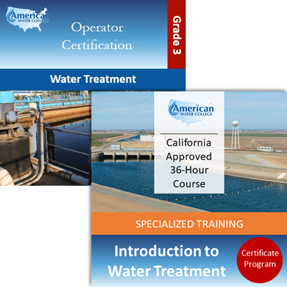 California Grade T3 Water Treatment Operator License Upgrade