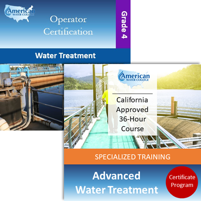 California Grade T4 Water Treatment Operator License Upgrade