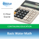 Ohio Basic Water Math